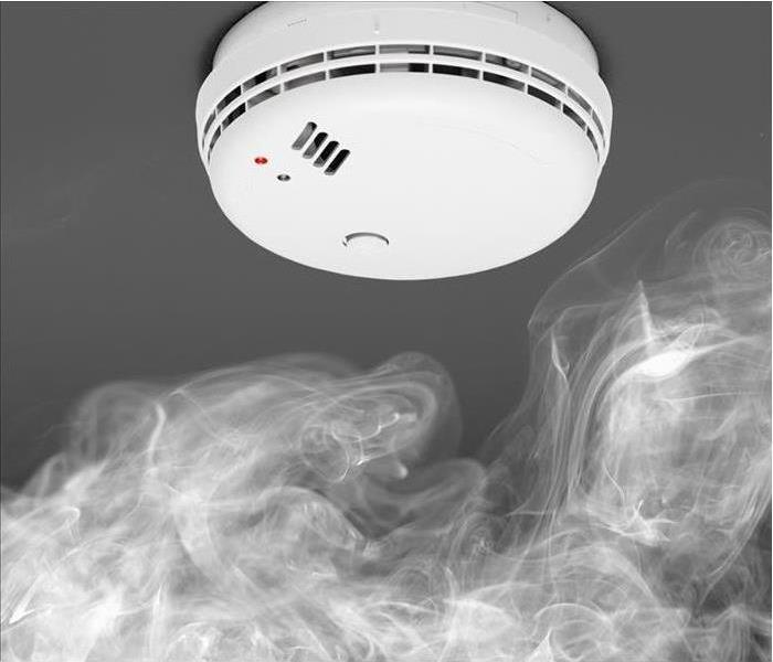 Image of a smoke detector 